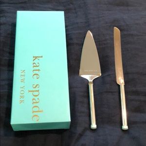 Kate spade 2 piece dessert set
